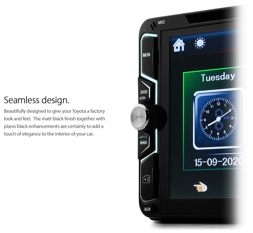 Car DVD Player Lexus RX 300 330 350 Fascia Facia Kit Stereo CD USB