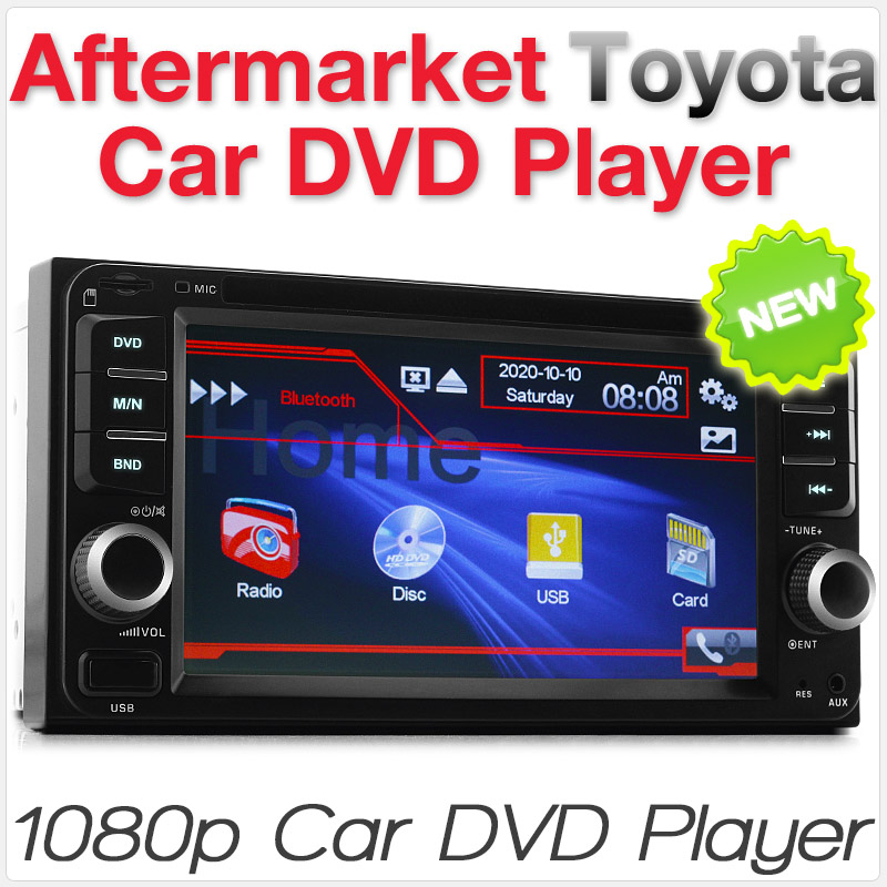 Car DVD USB Stereo Radio Head Unit MP3 Player For Toyota Landcruiser Prado Hilux