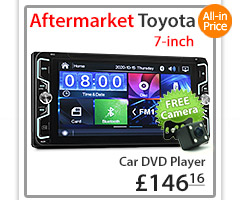 7" Toyota Avensis Verso Hilux Land Cruiser Car DVD GPS Player iGO Primo