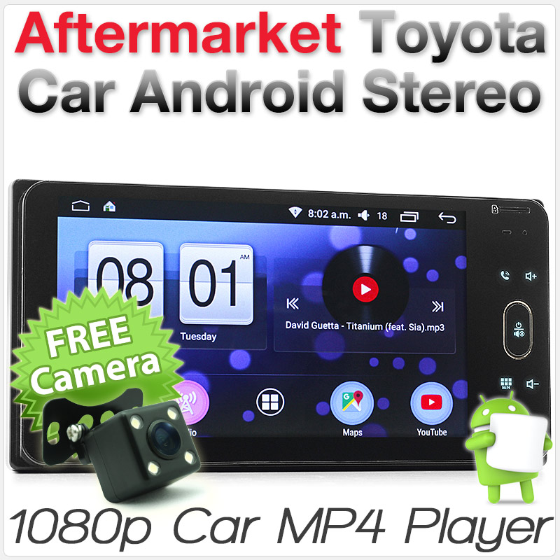 Android Car MP3 Player Stereo Radio For Toyota Hilux Land Cruiser Prado MP4 GPS