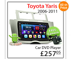 TYA09AND GPS 7-inch Aftermarket Toyota Yaris 2nd Gen Generation XP90 2006 2007 2008 2009 2010 2011 Universal Double DIN Latest Australia UK European USA Original Android 7.1 7 Nougat car USB Charger 2.1A SD RDS Radio Data System player radio stereo head unit details Aftermarket External and Internal Microphone Bluetooth Europe Sat Nav Navi Plug and Play Fascia Kit Right Hand Drive ISO Plug Wiring Harness Steering Wheel Control SWC Double DIN Patch Lead Connects2 Free Reversing Camera Album Art ID3 Tag RMVB MP3 MP4 AVI MKV Full High Definition FHD Apple AirPlay Air Play MirrorLink Mirror Link 1080p DAB+ Digital Radio DAB + Connects2 CTSTY001.2 CTSTY002.2