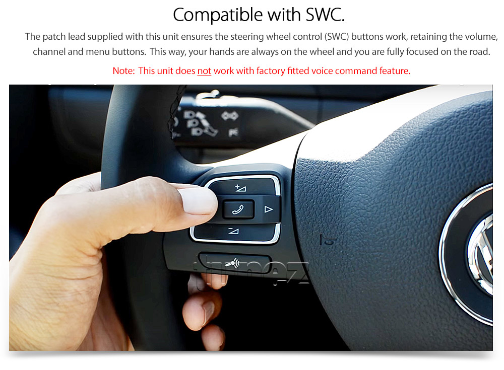 VW10AND GPS Volkswagen Amarok 2H Caddy Caravelle EOS 1F Golf Mk5 Mk6 Jetta Multivan Passat CC B6 B7 Polo 9N 9N3 6R Scirocco Tiguan 5N Touareg Touran Transporter Vento 2003 2004 2005 2006 2007 2008 2009 2010 2011 2012 2013 2014 2015 7-inch Universal Double DIN Latest Australia UK European USA Original Android 7.1 Nougat car USB Charger 2.1A SD player radio stereo head unit details Aftermarket External and Internal Microphone Bluetooth Europe Sat Nav Navi Plug and Play Fascia Kit Left Right Hand Drive ISO Plug Wiring Harness Steering Wheel Control Double DIN MID Multi-Information Display Patch Lead CTSVW002.2 Connects2 Quadlock FakraFree Reversing Camera Album Art ID3 Tag RMVB MP3 MP4 AVI MKV Full High Definition FHD Apple AirPlay Air Play MirrorLink Mirror Link 1080p DAB+ Digital Radio DAB + OEM