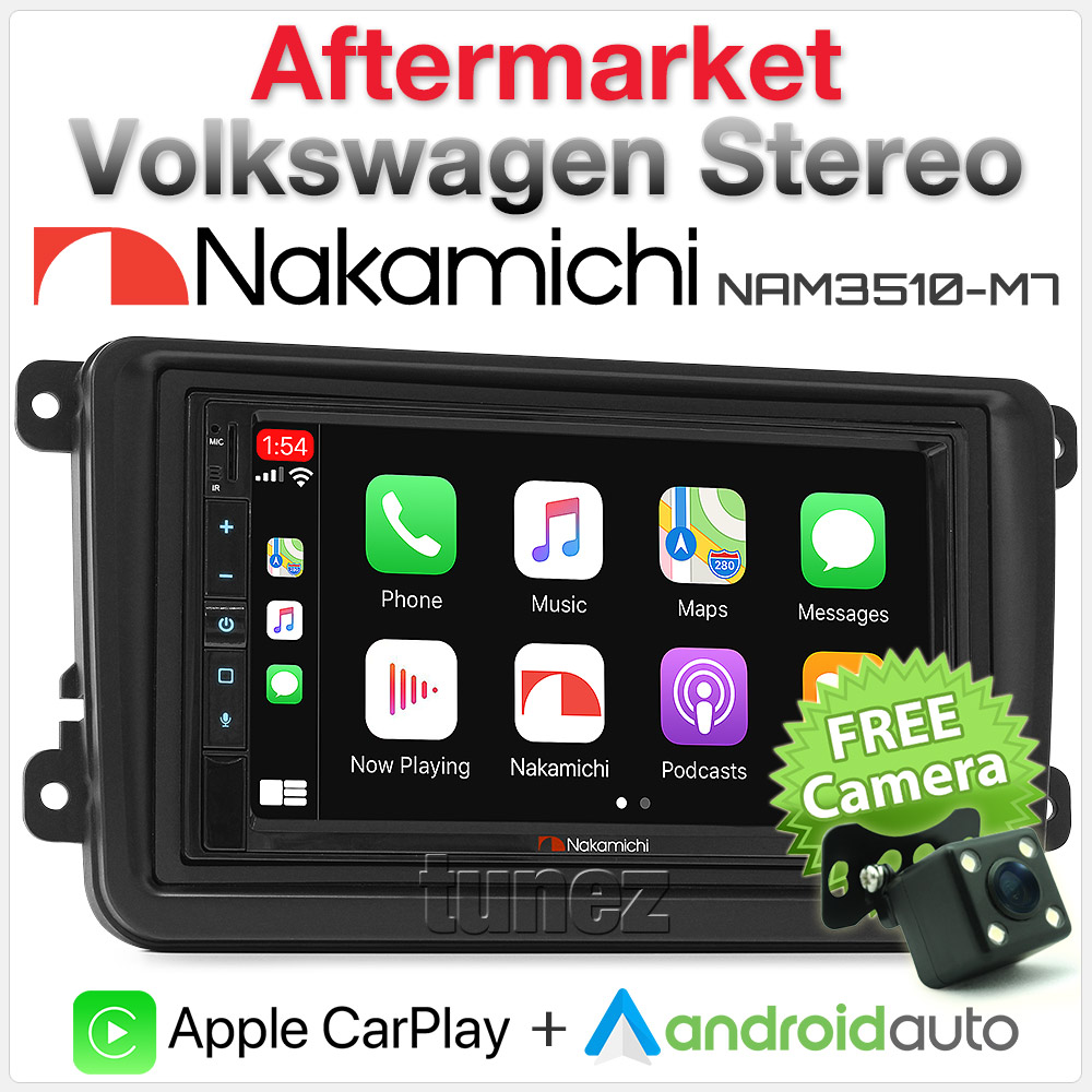 Apple CarPlay Android Auto For Volkswagen Amarok Transporter MP3 Stereo Radio VW