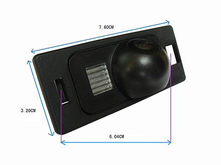 Audi A4L, A5, TT, Q5 reversing rear view camera