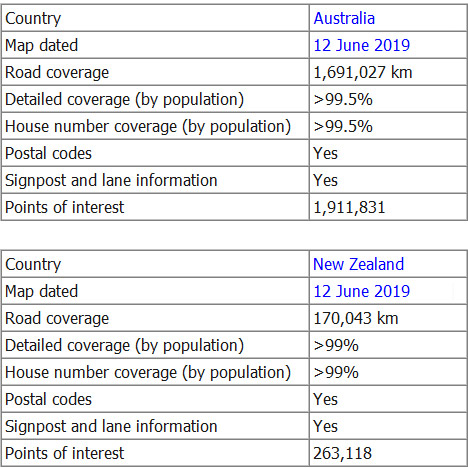 Latest Australia iGO Primo GPS NAVTEQ map tunezmart tunez 